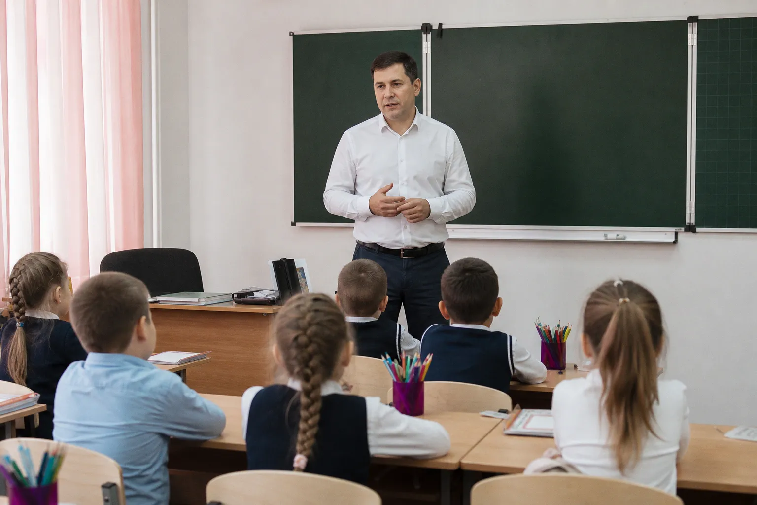 На старте подготовка к школе