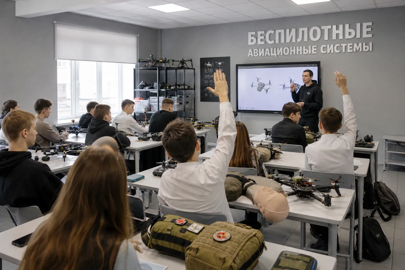 Новые дисциплины в школах Беларуси: БПЛА и тактическая медицина для десятиклассников
